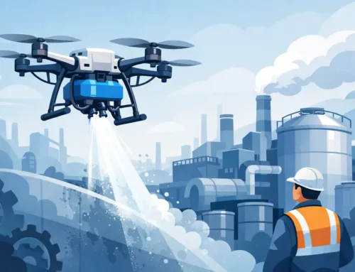 Drone para limpeza industrial vale a pena?