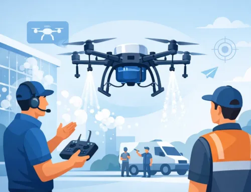 Treinamento para Operador de Drone de Limpeza