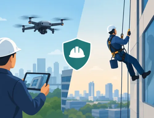 Drone ou trabalho vertical: qual reduz riscos?